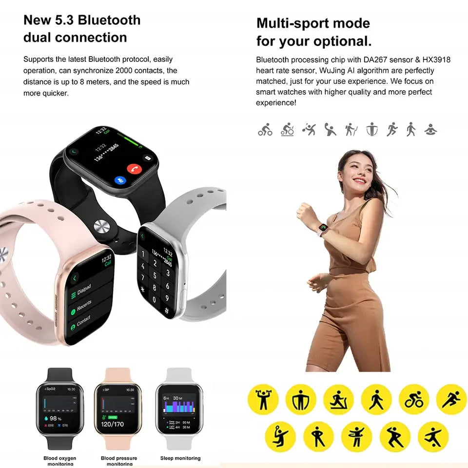 Glomexia Smart Watch X 1.85″ AMOLED ⌚