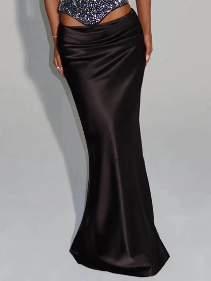 Sequin Crop Top & Maxi Skirt Set ✨