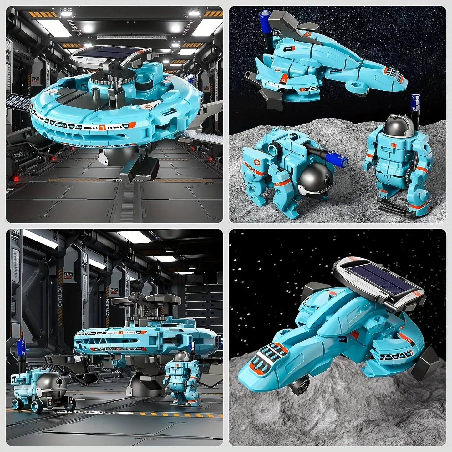 6-in-1 STEM Solar Robot Kit – Educational Science Building Toy