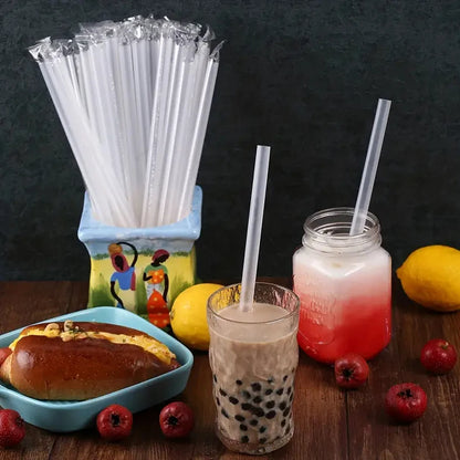 Jumbo Smoothie Straws 🥤 | Bubble Tea & Milkshake Straws