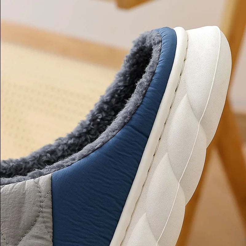 Winter Fur Indoor Slippers for Men ❄️👞