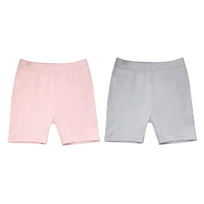 Premium Cotton Kids Leggings Shorts – Summer Safety Wear (2-13Y)
