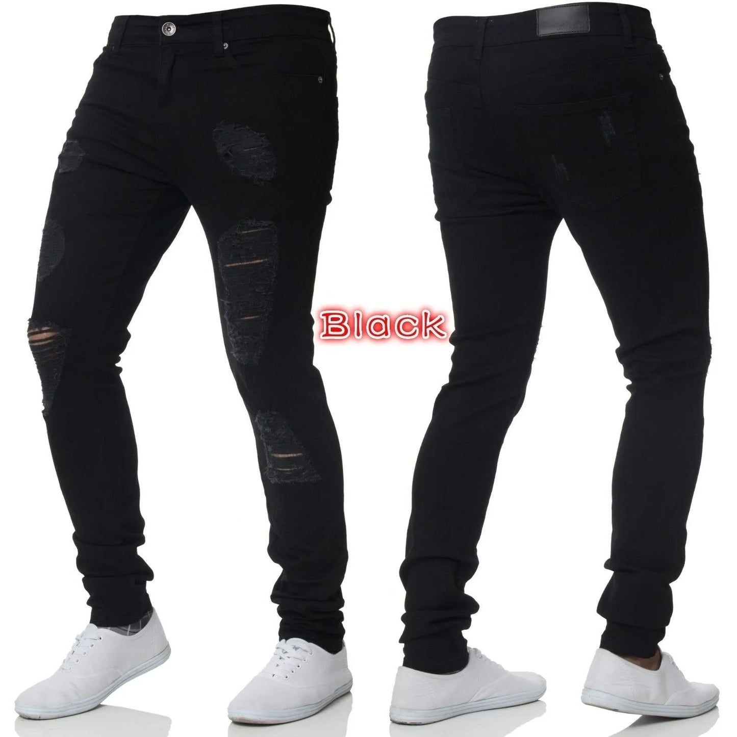 👖✨ Glomexia Men’s Casual Slim Denim Jeans