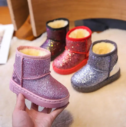 Girls Winter Fashion Boots ❄️👢 | PU Leather Ankle Boots