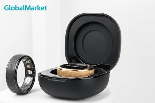 Glomexia Smart Health Ring – Heart Rate, Sleep & Fitness Tracker