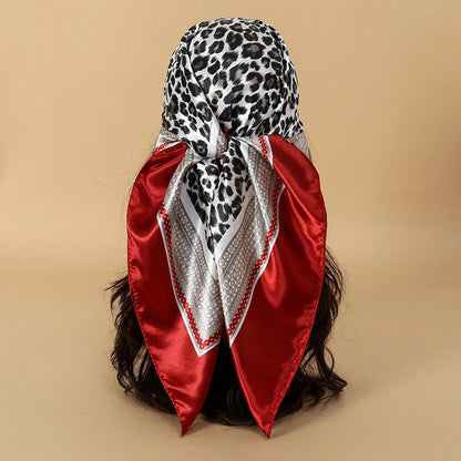Premium 90x90 Paisley Fashion Scarf | Women Headband | GLOMEXIA