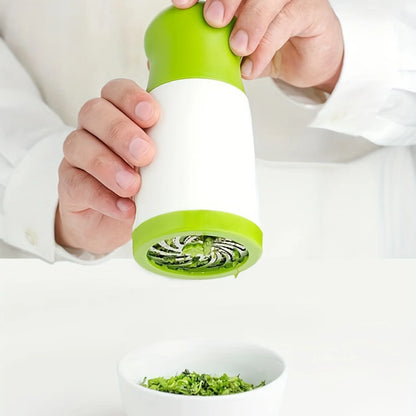 Manual Herb Grinder 🌿 | Easy Spice & Veg Cutter – Glomexia