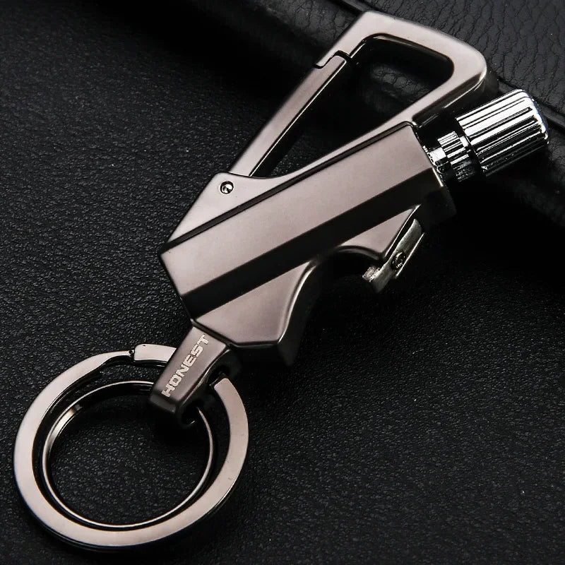 Outdoor Portable Match Keychain Kerosene Lighter
