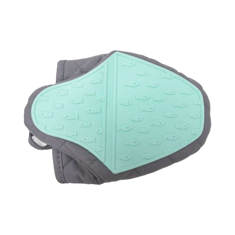 🐟 ✨ Glomexia Fish-Shape Silicone Oven Glove