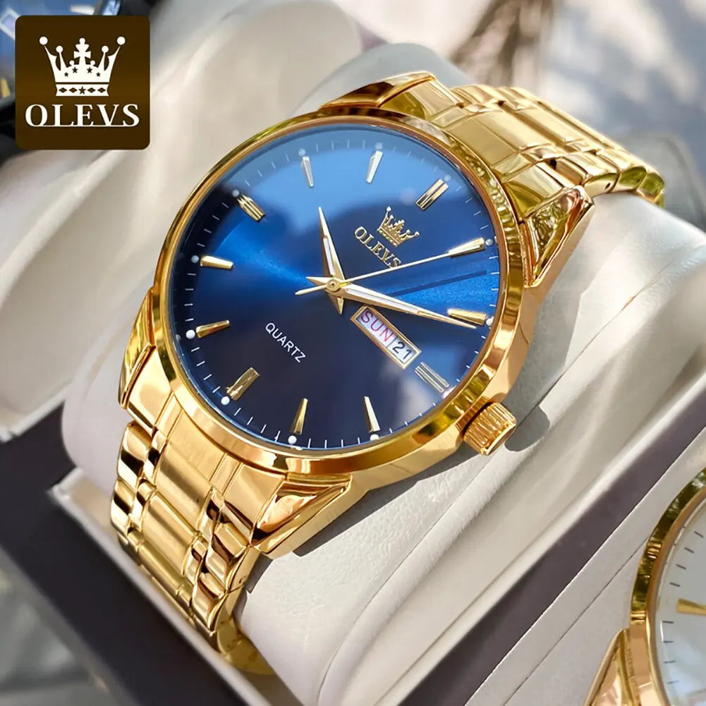 OLEVS Men’s Quartz Watch ⌚