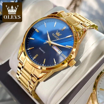 OLEVS Men’s Quartz Watch ⌚
