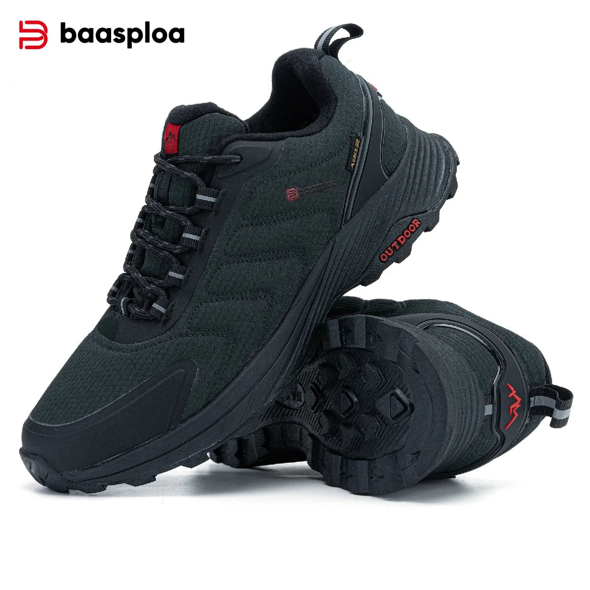 Men Waterproof Hiking Shoes – Outdoor Ankle Boots