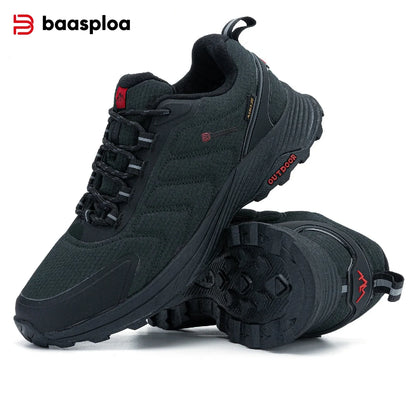 Men Waterproof Hiking Shoes – Outdoor Ankle Boots