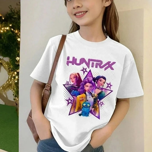 🧒👕 Kids Cartoon Summer T-Shirt 🌈 | Soft & Comfy