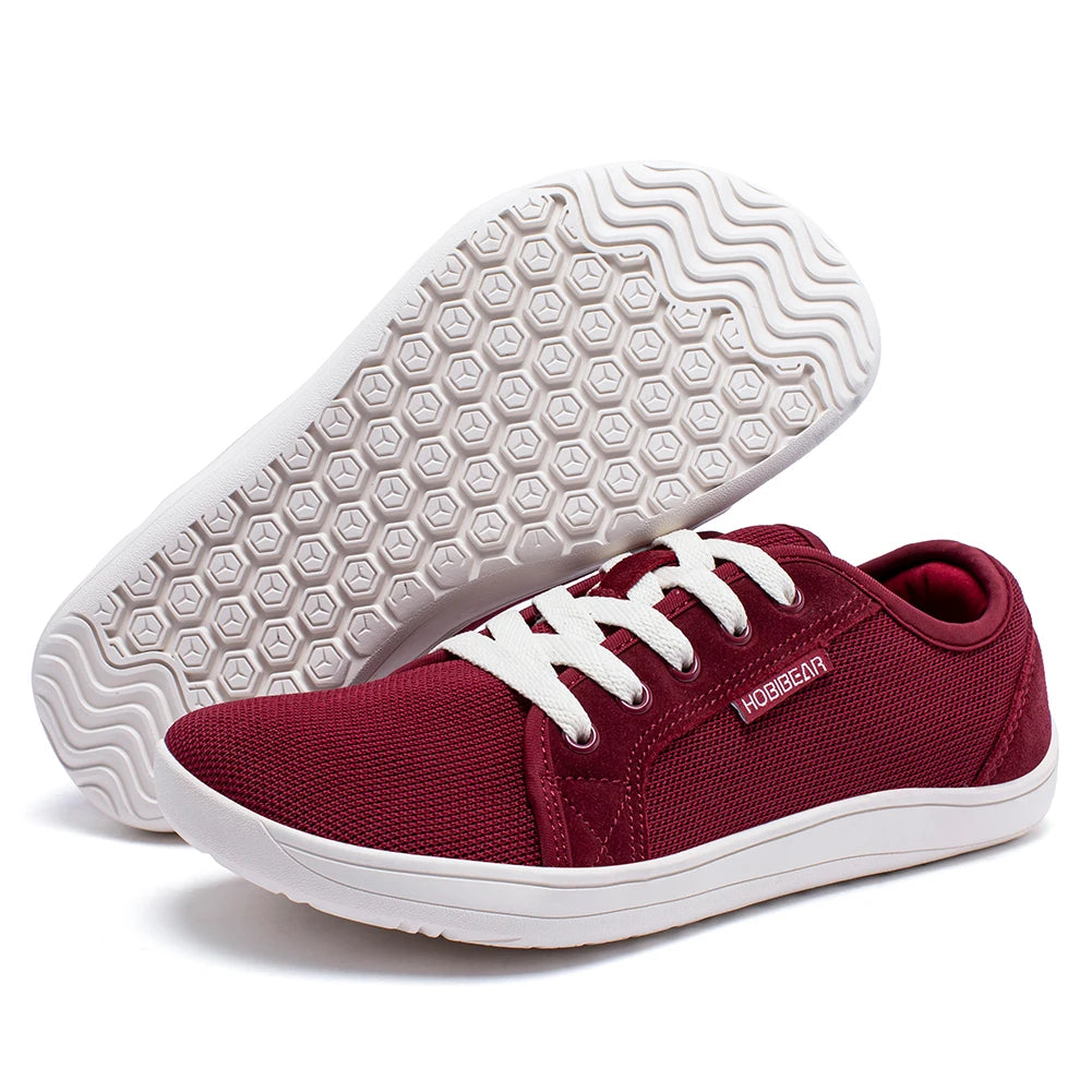 Men Barefoot Walking Shoes 👟 | Wide Toe Breathable Sneakers