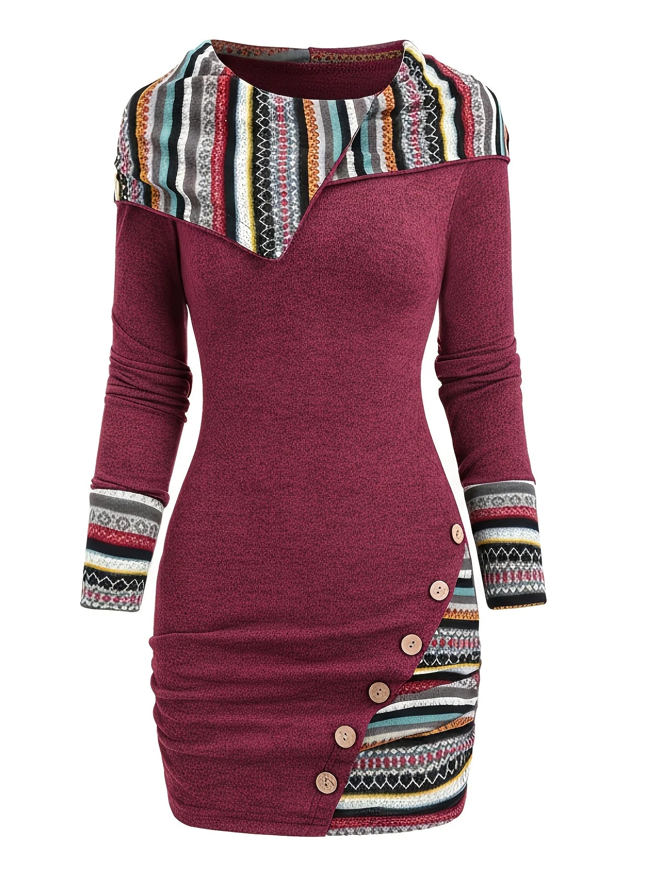 ✨ Hooded Bodycon Mini Dress