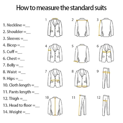 🤵 Men’s Wedding Banquet Suit – Classic Single Breasted Formal Set