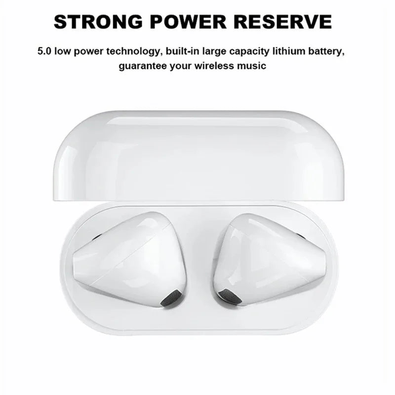 🎧 i4 Wireless Bluetooth 5.0 TWS Earbuds – Touch Control & HD Mic