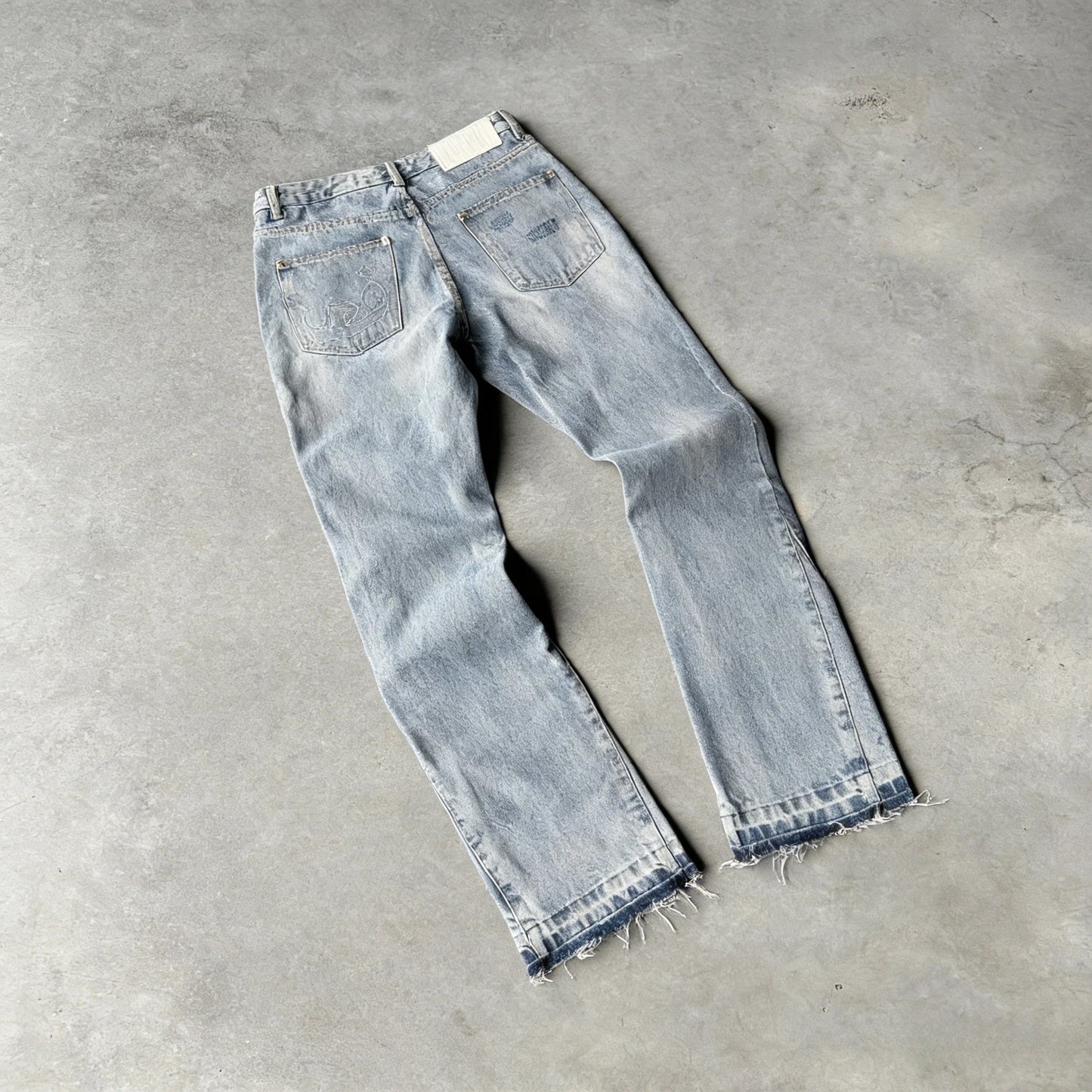 Glomexia Y2K Vintage Jeans – Slim Fit Straight Leg Pants