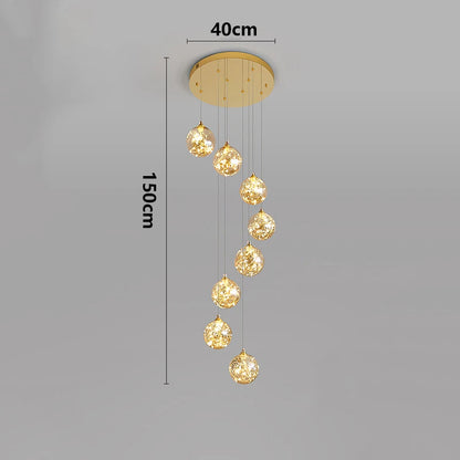 Nordic Pendant Hanging Chandelier Lamp