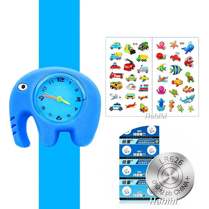 🌍 Glomexia – Kids Silicone Quartz Watch ⌚🧒