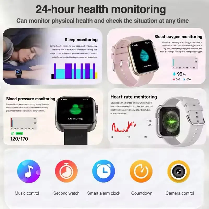 Smart Watch with GPS & Bluetooth Calling – Always On Display