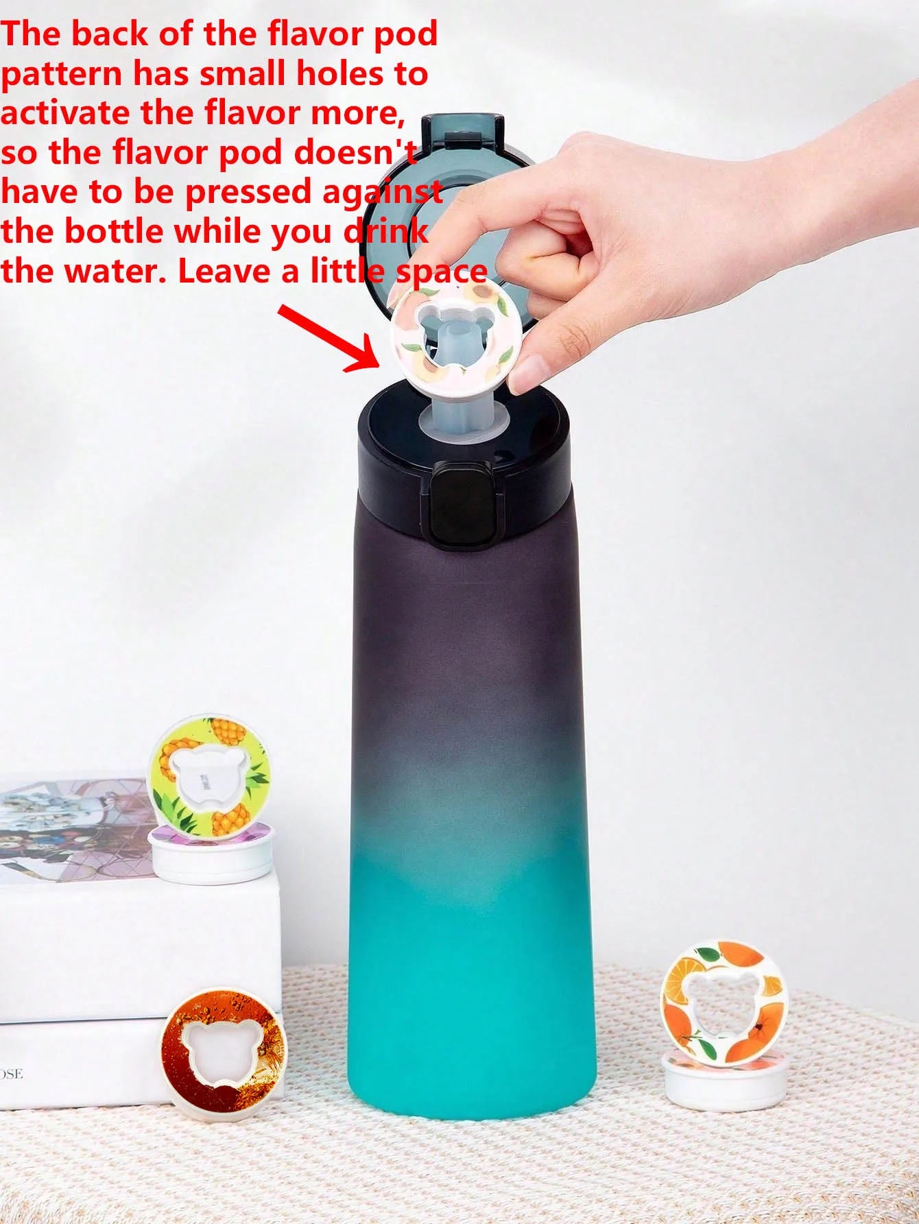 💧 Air Up Style Scent Water Bottle (1000ml) 🌈