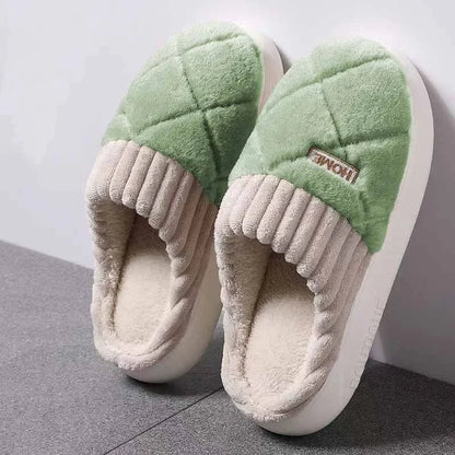 Women Winter Indoor Slides ❄️🥿 | Warm Plush EVA Slippers