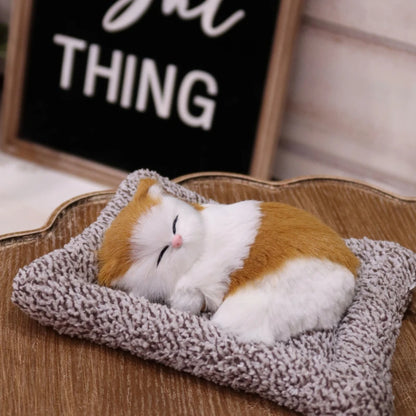 Interactive Meowing Kitten Plush Toy