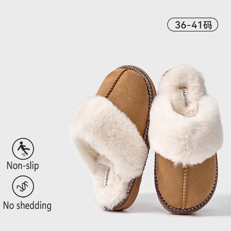 Women’s Fuzzy Winter Slippers ❄️💖