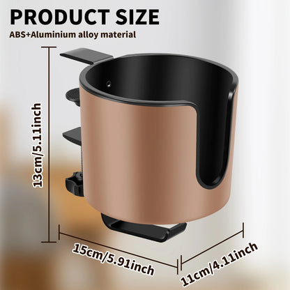 ☕ Desk Cup Holder Clamp – Adjustable Table Coffee & Bottle Organizer 🔧