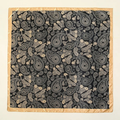 Premium 90x90 Paisley Fashion Scarf | Women Headband | GLOMEXIA