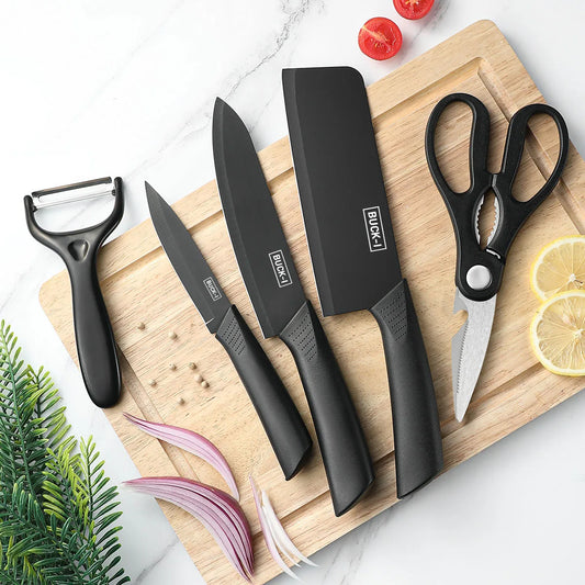 🔪 ✨ Glomexia Premium Knife Set (3–5 PCS)