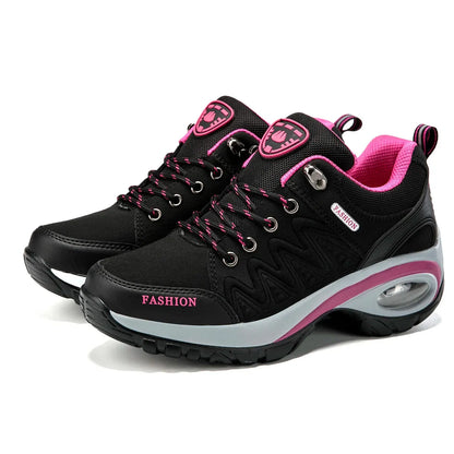 Women’s Waterproof Casual Shoes | Lightweight Anti-Slip Sneakers with Warm Comfort & Durable Sole