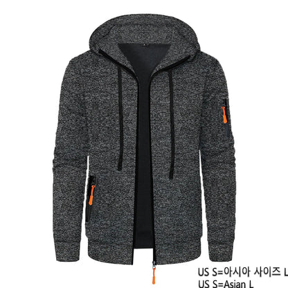 🧥 Zip-Up Casual Hoodie