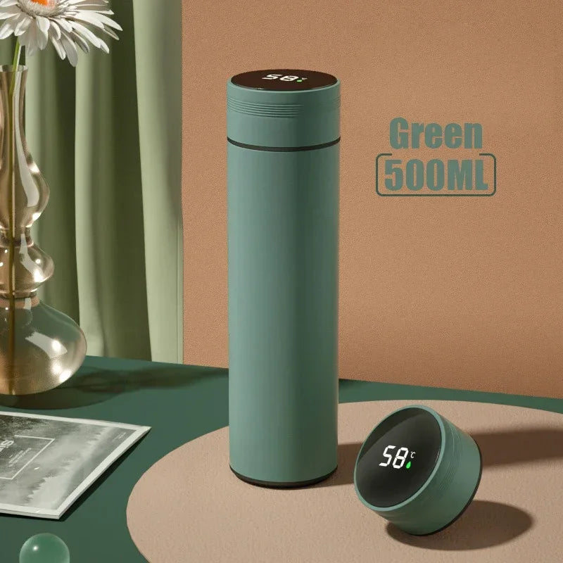 ☕ ✨ Glomexia Smart Temperature Thermos Bottle (500ML)