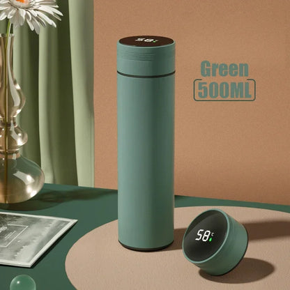 ☕ ✨ Glomexia Smart Temperature Thermos Bottle (500ML)