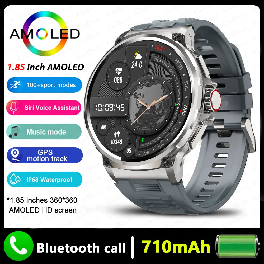 ⌚ HD Bluetooth Smart Watch 1.85" 📱