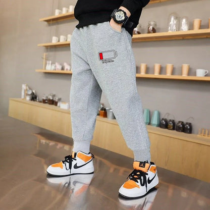 Premium Cartoon Car Cotton Sweatpants for Kids