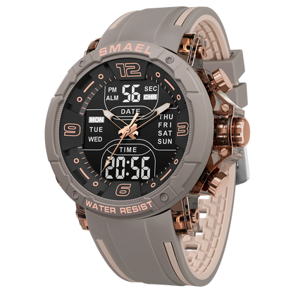 Men’s Analog Digital Sports Watch – Shock Resistant & Waterproof