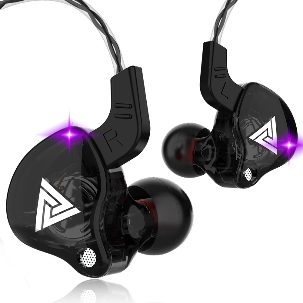 🎧 QKZ Wired In-Ear Earphones with Mic ✨