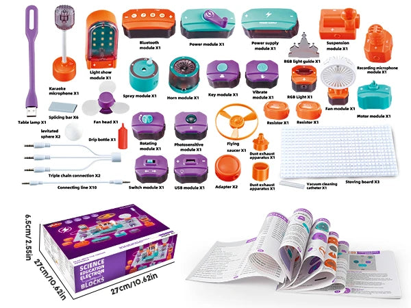 VATOS Science Circuit DIY Electronics Kit (150+ Projects)
