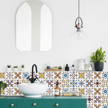 Self-Adhesive Tile Wall Stickers 🧱 | Waterproof Home Decor –