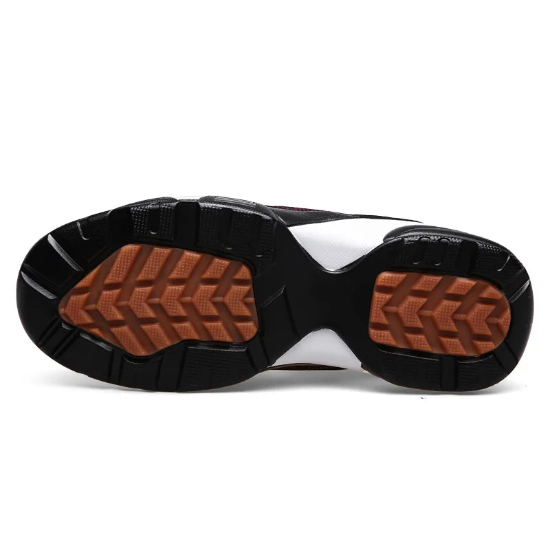 Men’s Breathable Casual Shoes | Waterproof Lightweight Sneakers with Elastic Fit & Anti-Odor Comfort