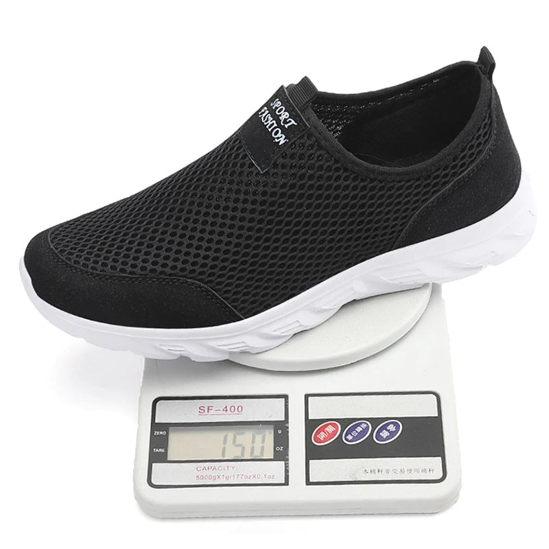 Glomexia Men Air Mesh Casual Shoes 👟 | Breathable Slip-On