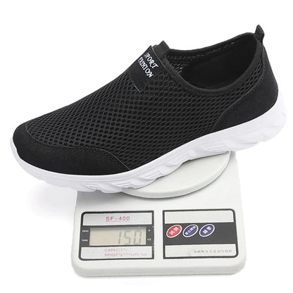 Glomexia Men Air Mesh Casual Shoes 👟 | Breathable Slip-On