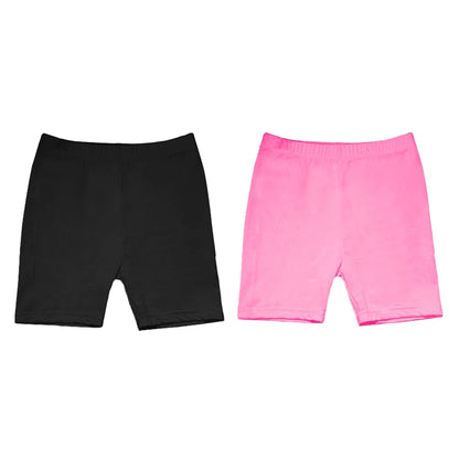 Premium Cotton Kids Leggings Shorts – Summer Safety Wear (2-13Y)