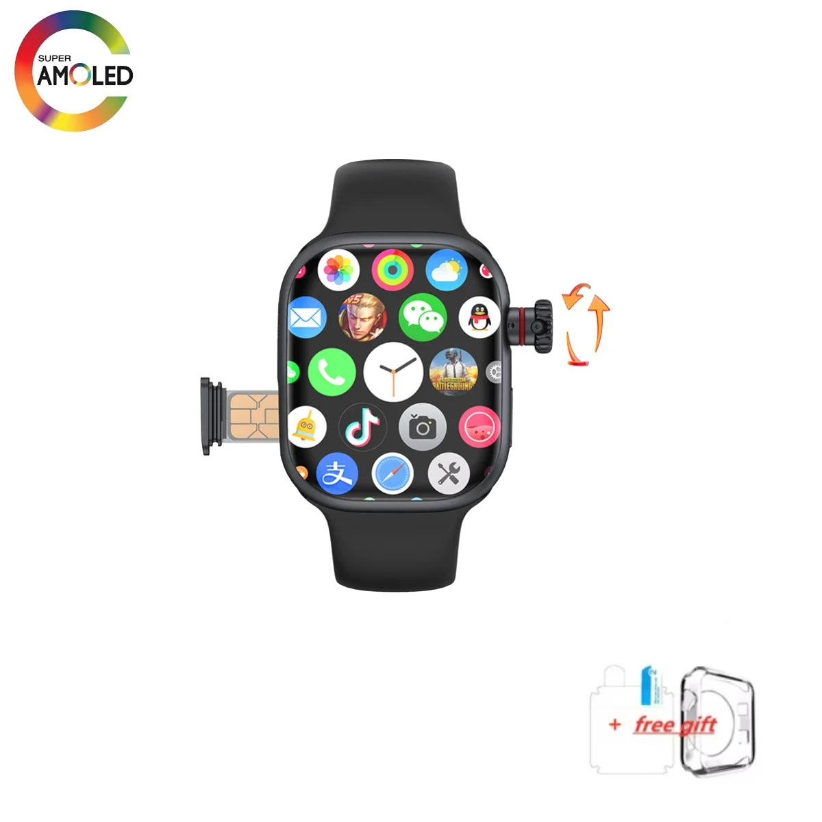 CD99 5G AMOLED Smart Watch 📱⌚
