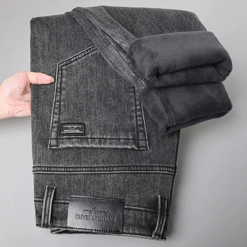 Glomexia Winter Warm Slim Jeans ❄️