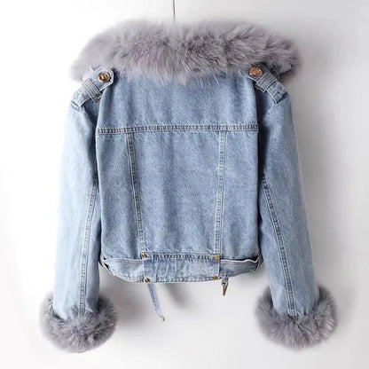 🧥 Women’s Thick Streetwear Jacket – Zip-Up Pocket Winter Coat